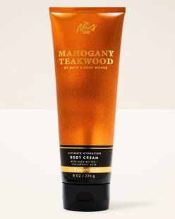 Парфумований крем для тіла Mahogany Teakwood, Bath & Body Works 226 г 1308895 фото