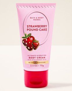 Парфумований крем для тіла Strawberry Pound Cake, Bath & Body Works 70г 7551197 фото