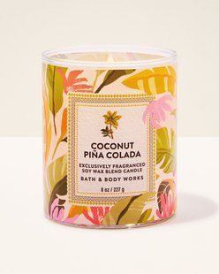 Свічка 1 гніт Coconut Pina Colada, Bath & Body Works 227 г 8201704 фото