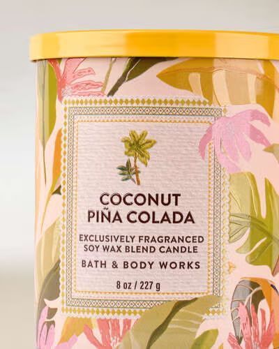 Свічка 1 гніт Coconut Pina Colada, Bath & Body Works 227 г 8201704 фото