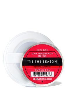 Ароматизатор для автомобіля Tis The Season, Bath & Body Works 6 ml 4030122 фото