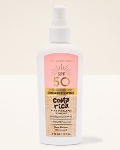 Захист від сонця Спрей Pink Pineapple Sunrise SPF 50 від Bath & Body Works 177 мл 5693873 фото