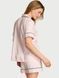 Піжама S Flannel Short Pajama Set Pink Stripe від Victoria's Secret 2115340 фото 3