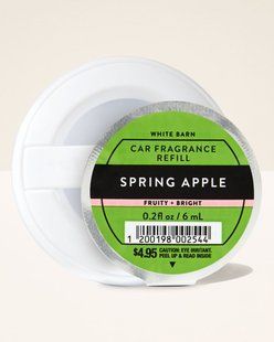 Ароматизатор для автомобіля Spring Apple, Bath & Body Works 6 ml 8463551 фото