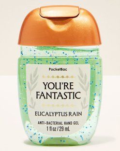 Антибактерільний гель Eucalyptus Rain, Bath & Body Works 29 мл 5363815 фото