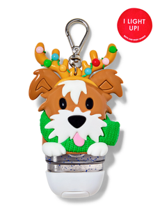 Тримач антибактеріального гелю, святкова собака від Bath & Body Works 4370634 фото