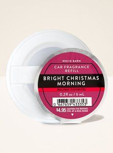 Ароматизатор для автомобіля Bright Christmas Morning, Bath & Body Works 6 ml 2218903 фото