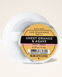 Ароматизатор для автомобіля Sweet Orange & Agave, Bath & Body Works 6 ml 4393779 фото