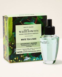 Змінний аромат для дифузору White Tea & Sage, Bath and Body Works 24 мл 2175541 фото