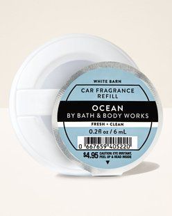 Ароматизатор для автомобіля Ocean, Bath & Body Works 6 мл 1283055 фото