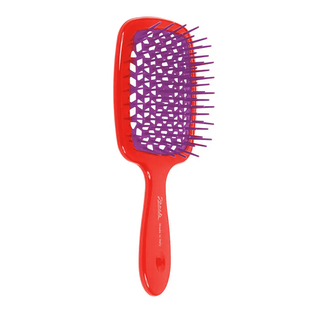 Гребінець для волосся помаранчева з фуксією Janeke Superbrush 1833177 фото