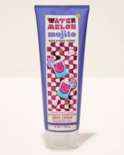 Парфумований крем для тіла Watermelon Mojito, Bath & Body Works 226 г 7471694 фото