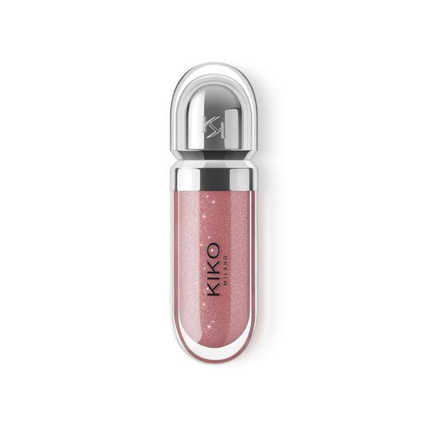 Блиск для губ 32 Pearly Natural Rose 3D Hydra, KIKO 6,5 мл 2332349 фото