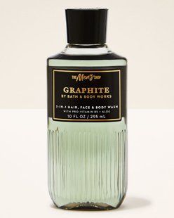 Гель для душу чоловічі Graphite, Bath & Body Works 3в1 295 мл 1293006 фото